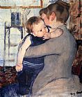 Mary Cassatt Mother And Child painting